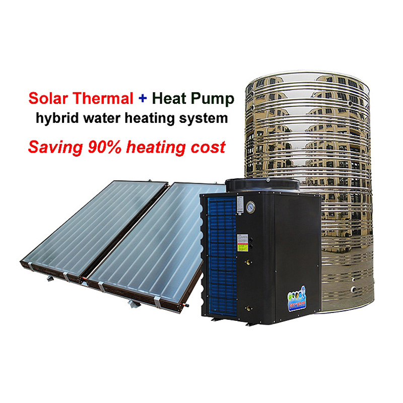 5 Solar Hybrid Heat _Pump Hot Water _Heating System