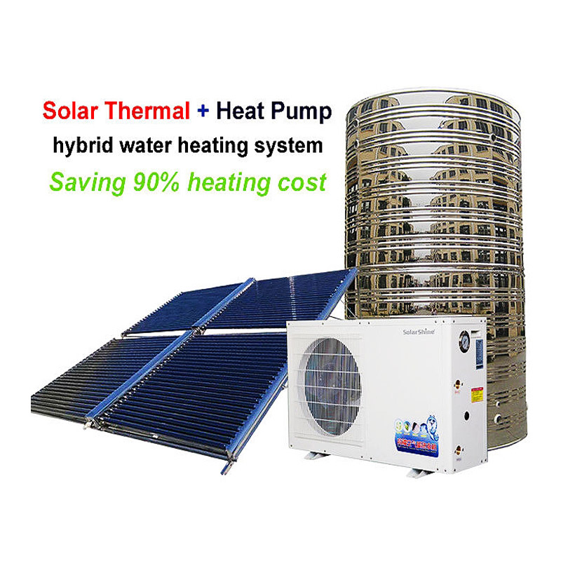7 Solar Hybrid Heat _Pompa Air Panas _Sistem Pemanas