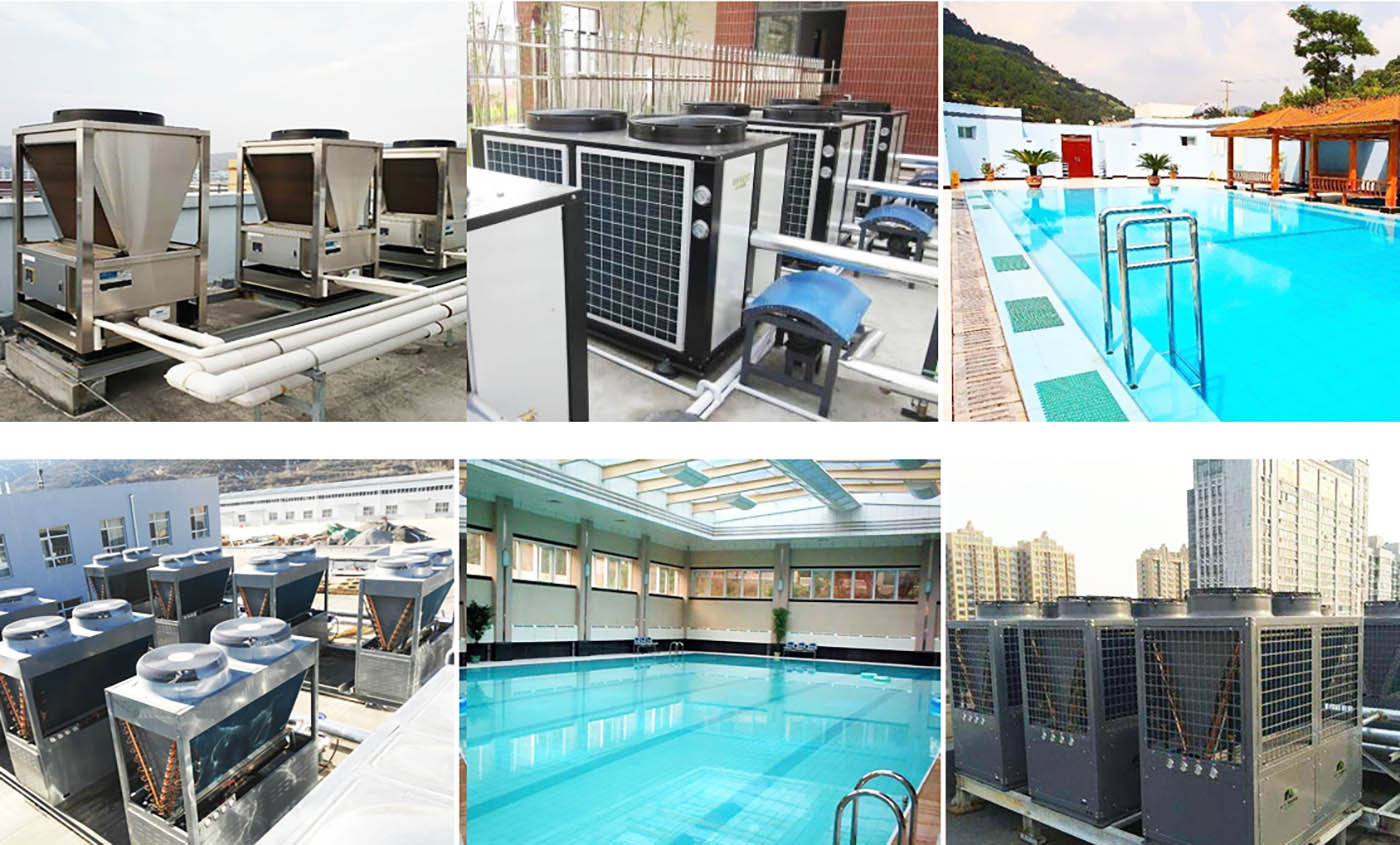 application cases of swimming pool heat pump