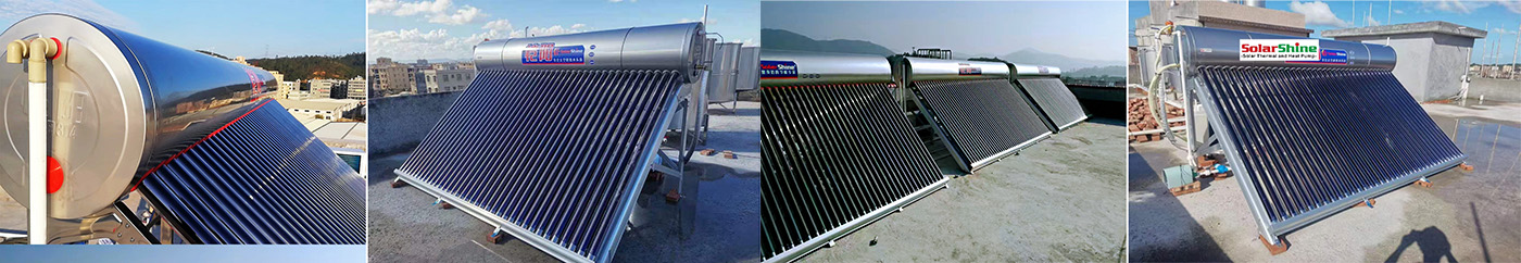 application of vacuum tube solar water heater