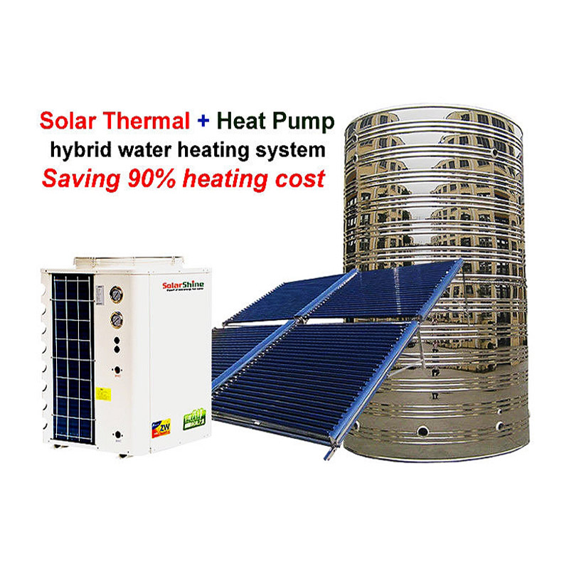 8 Solar Hybrid Heat _Pump Hot Water _Heating System