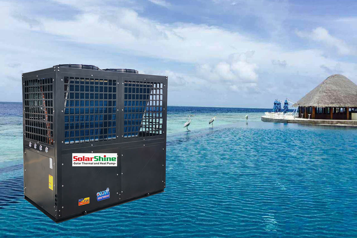 8 air source swimmimg pool heat pump