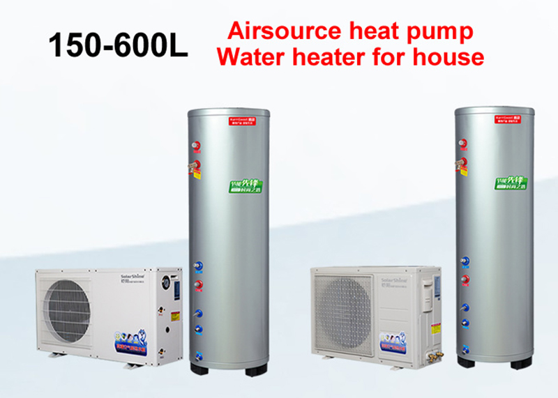 air source heat pump water heater for home