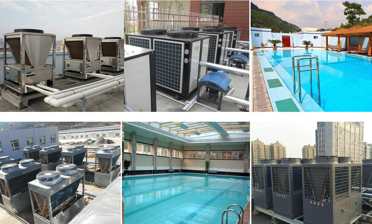 application cases of swimming pool heat pump